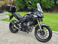 Honda CBX CB500X 2023r, bogaty w akcesoria, mozliwa zamiana na auto