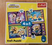 Puzzle Trefl Minionki 4+