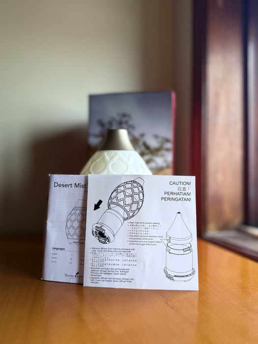 Difusor de Óleos Essenciais Young Living – Modelo Desert Mist