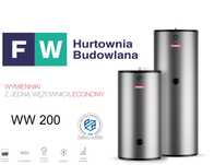 Zbiornik buforowy wymiennik z jedną wężownicą WW200 Termica