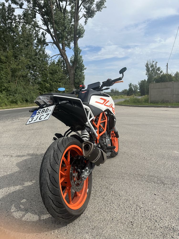 ktm duke 390/125 20r 7900km