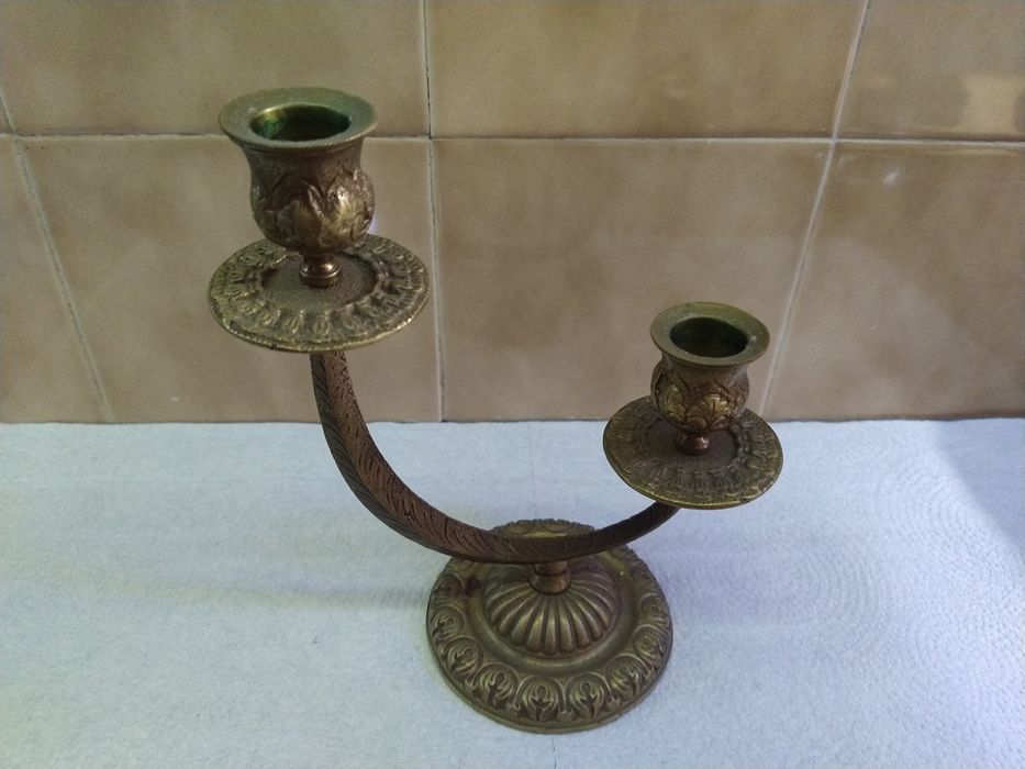 Castiçal candelabro paravelas casa quarto apartamento vivenda escritór