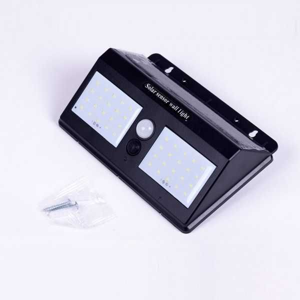 Aplique LED 6000ºK Sensor Solar IP65 40.000H