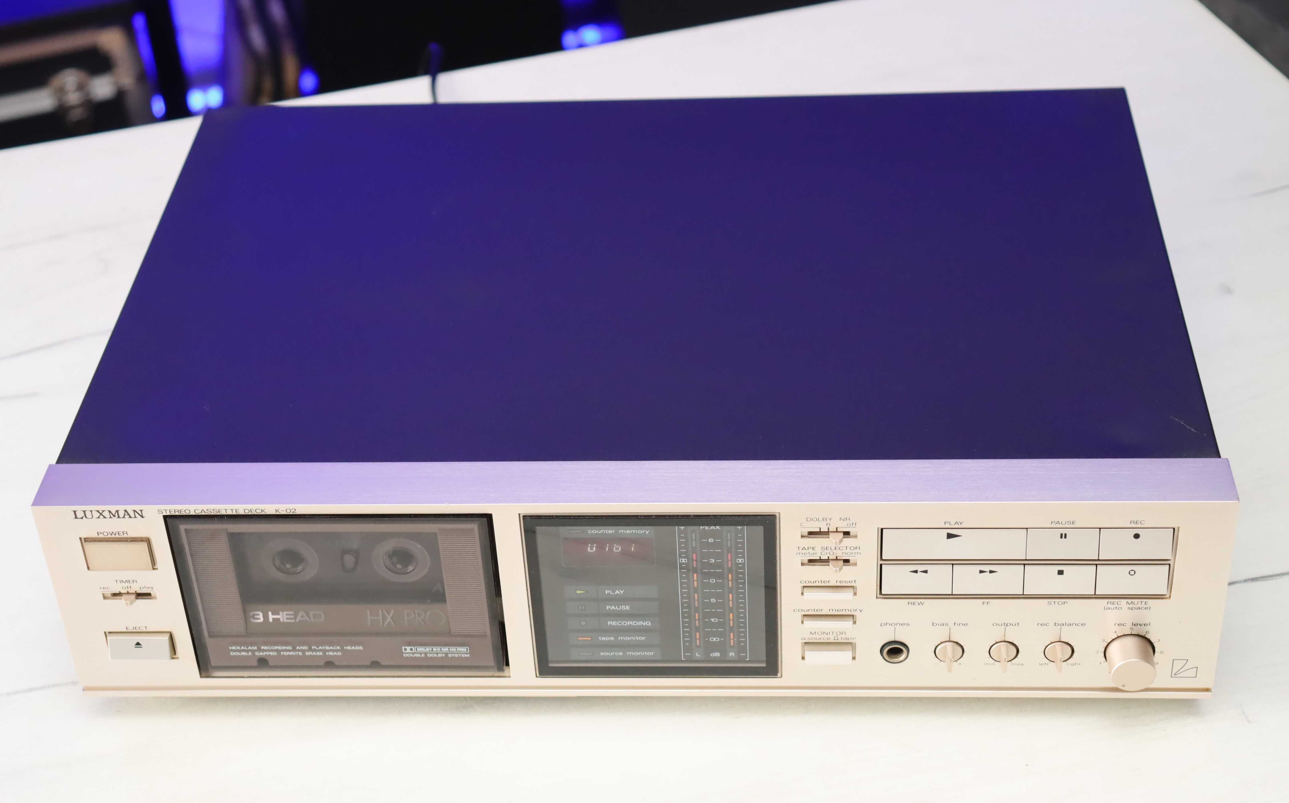 Luxman K-02 Magnetofon Deck Gwarancja pasuje do M-03 C-03