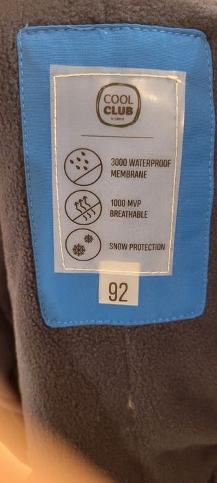 Гірськолижна зимова куртка Cool Club,92 розмір