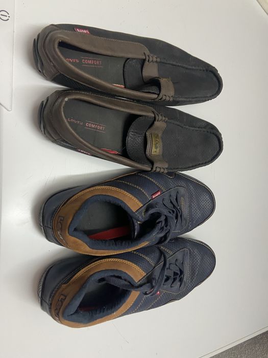 Tenis da levis e uns sapatos da levis tenis da puma