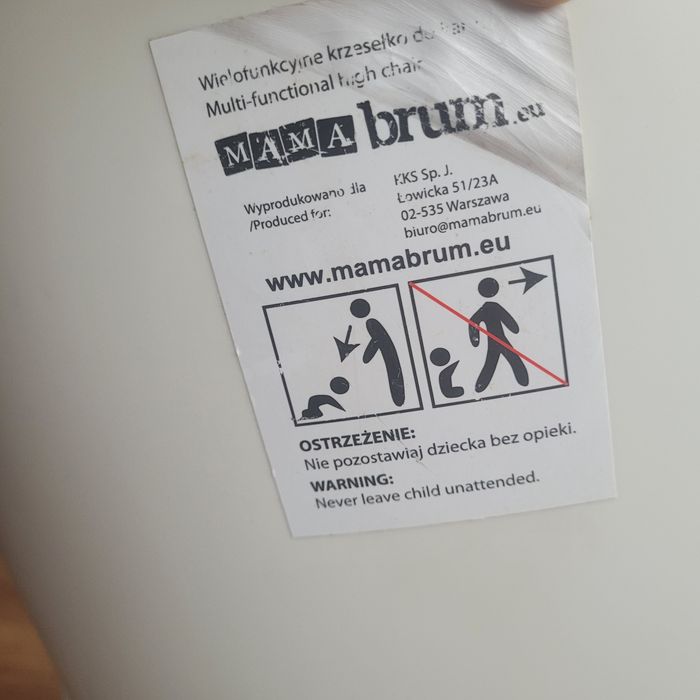 Krzesełko do karmienia