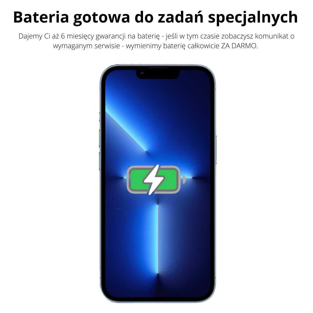 OKAZJA! iPhone 13 Pro Max 256GB Sierra Blue / Gwarancja 24m / BONARKA