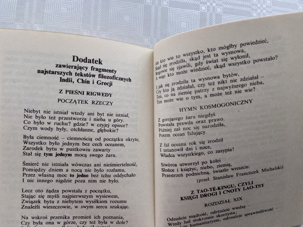 U źrodeł filozofii - Stanisław Jedynak