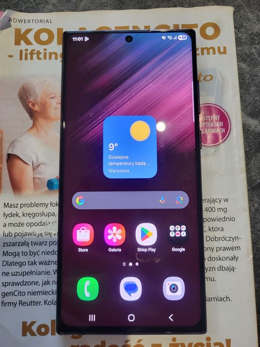 Wyswietlacz samsung s22 ultra.