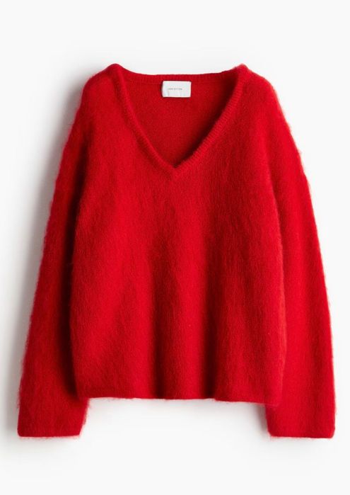 H&M L мохер светр з вовни