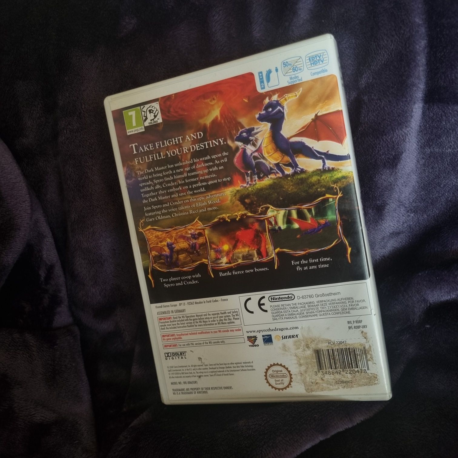 The Legend of Spyro Dawn of The Dragon Nintendo Wii