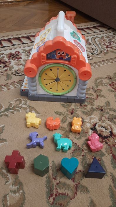 Будиночок-сортер теремок музичний