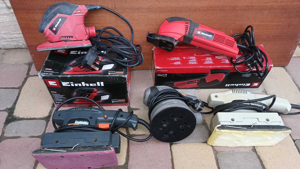 Шлифмашина орбитальная, вибрационная, рабочая