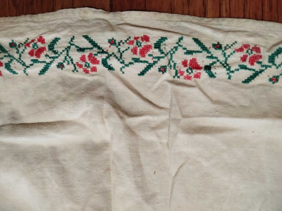 Сорочка вишита полотно та крайка