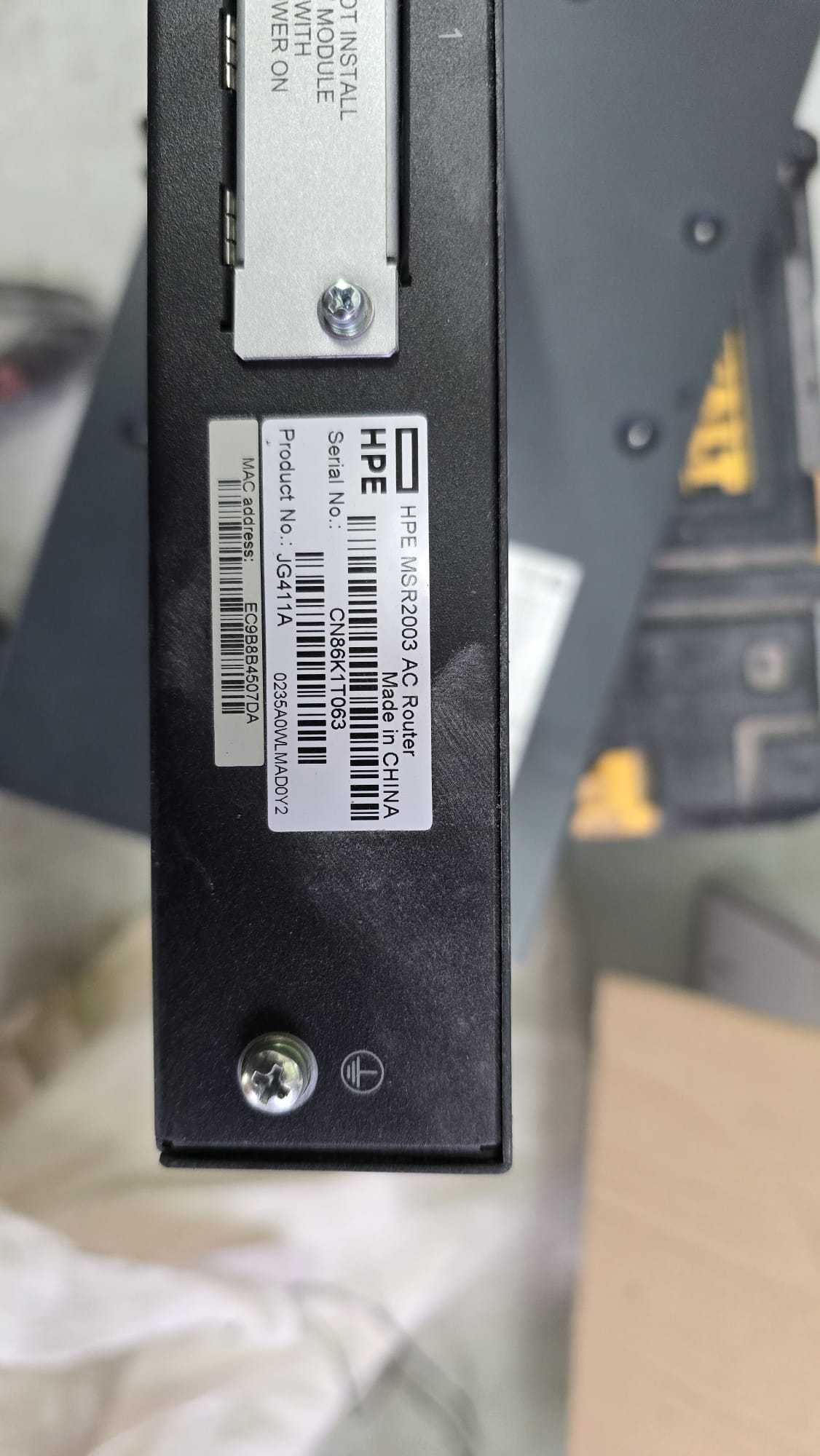 HPE MSR2003 AC-Router Маршрутизатор HPE JG411A