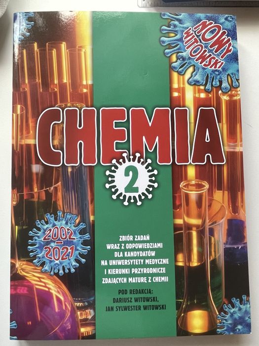 Komplet zadań z chemii, 4 części - Witowski (5000 zadań)