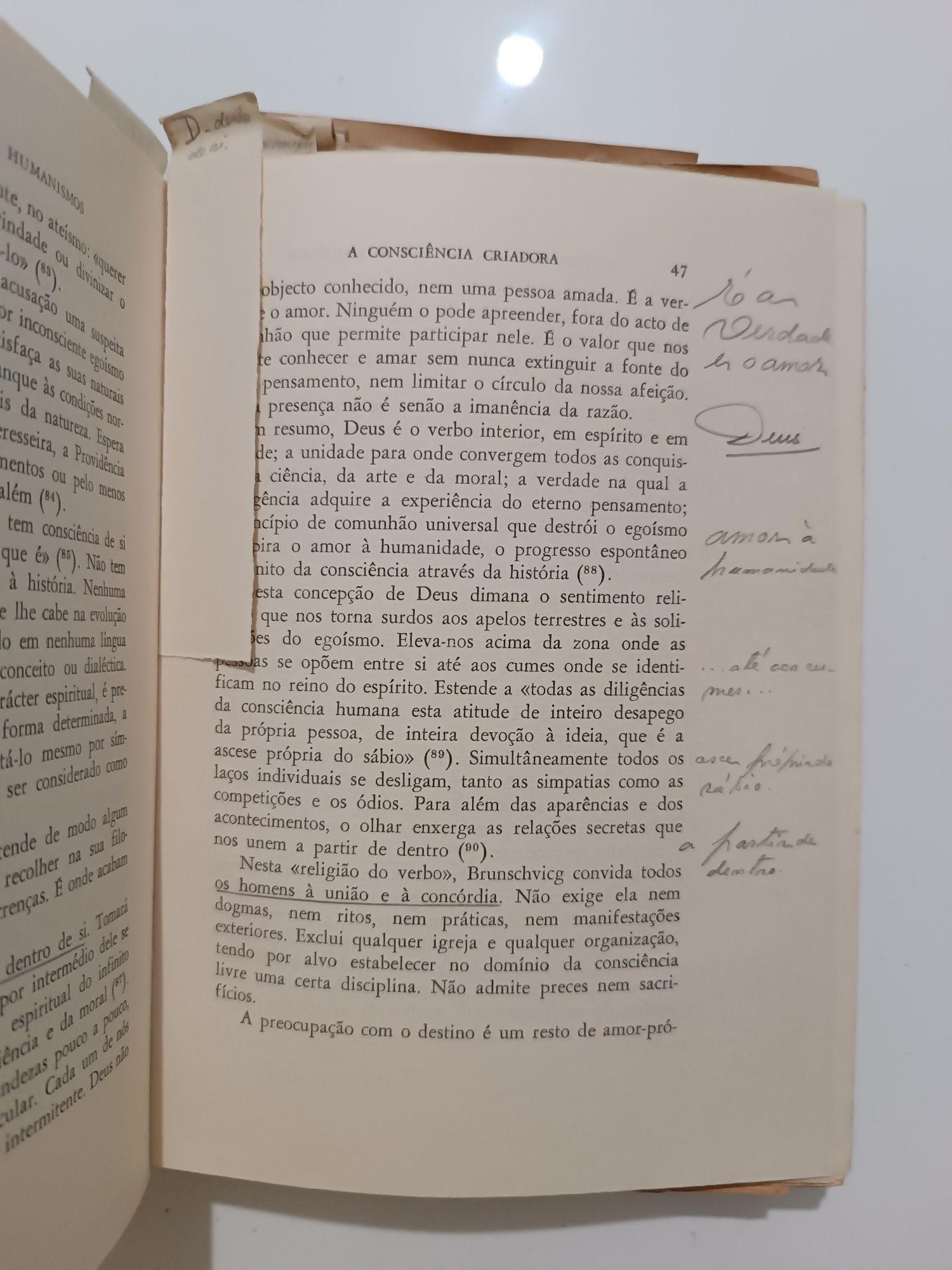 Livro "O Conflito Actual dos Humanismos"