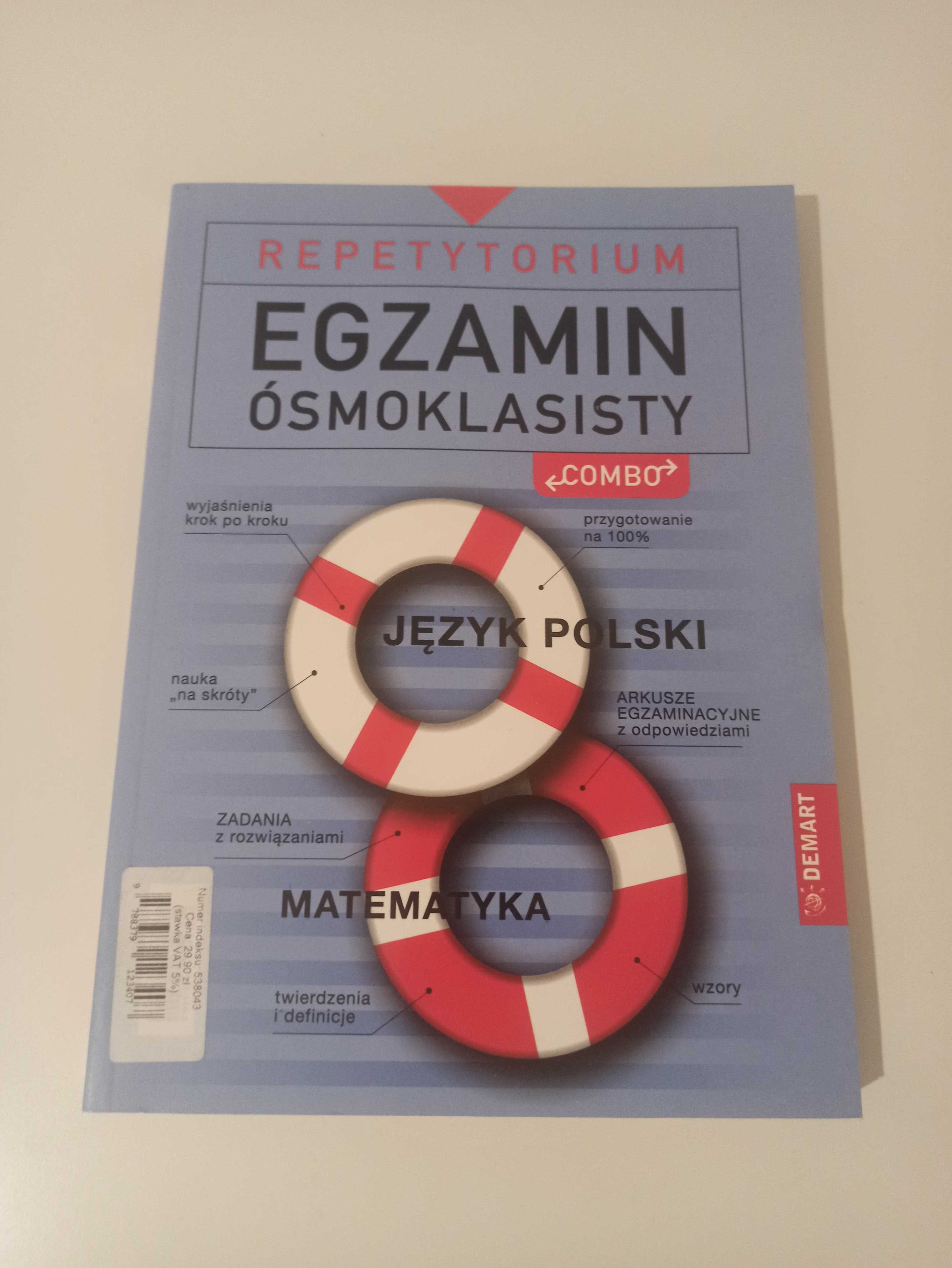 Repetytorium - egzamin ósmoklasisty - polski, matematyka