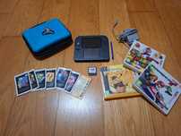 Nintendo 2DS - Preto/Azul - Compatível com jogos 3 DS
