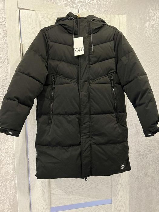 Зимова парка пальто ZARA