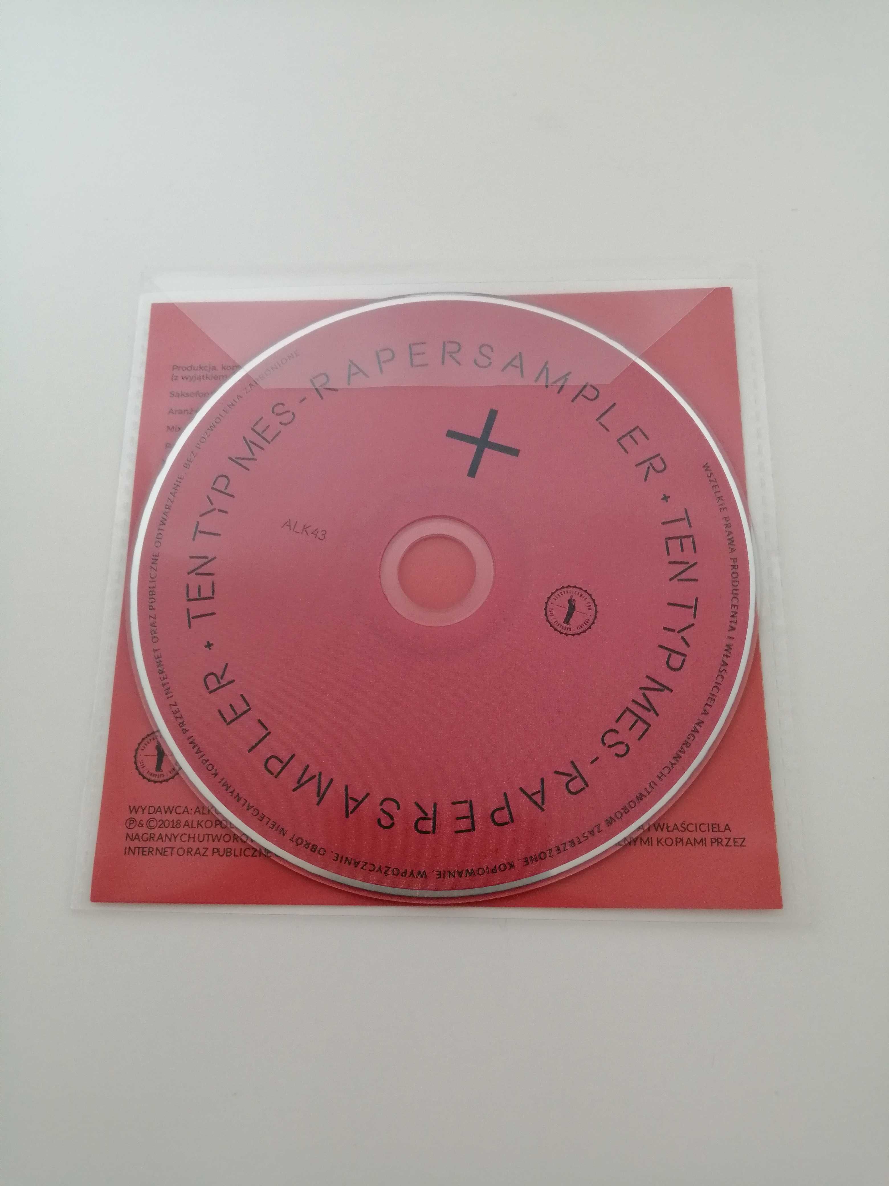 Płyta Ten Typ Mes- RAPERSAMPLER+ nowa