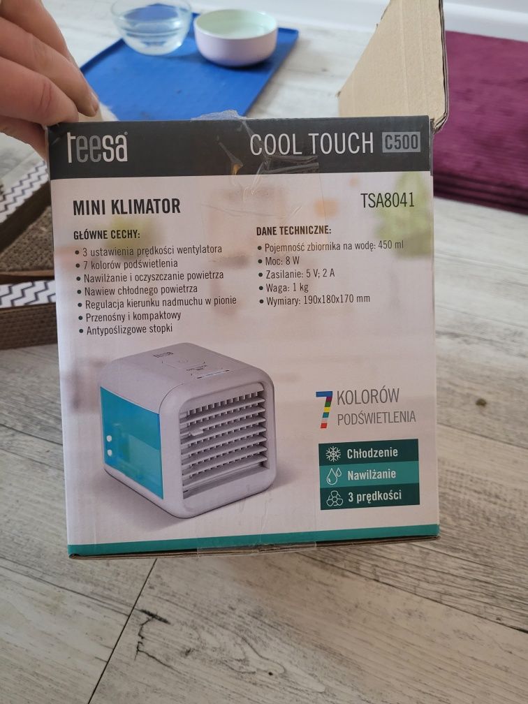 Mini klimator na biurko lidl bdb