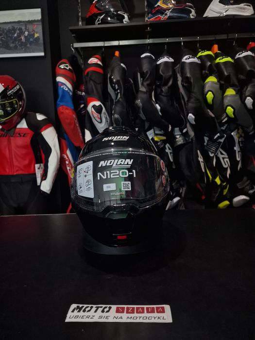 Kask Szczękowy NOLAN N120-1 CLASSICO Black Rozmiar XXXL !Sklep!