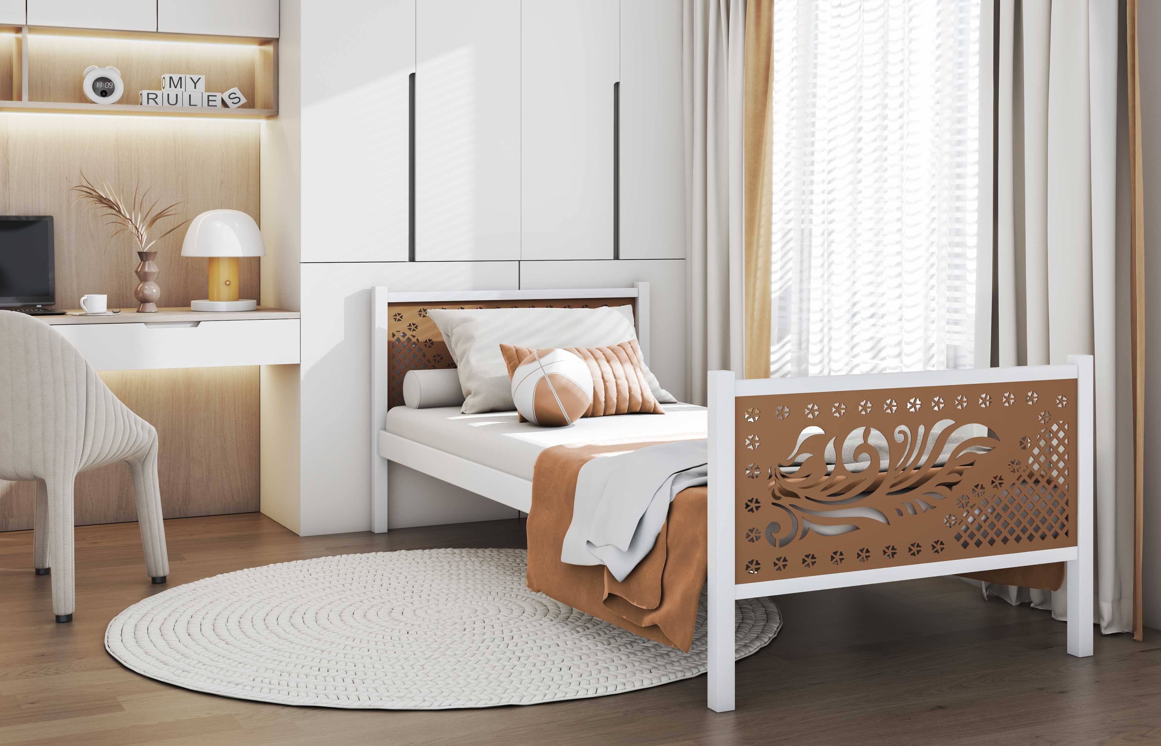 Łóżko LOFT Modułowe matalowe