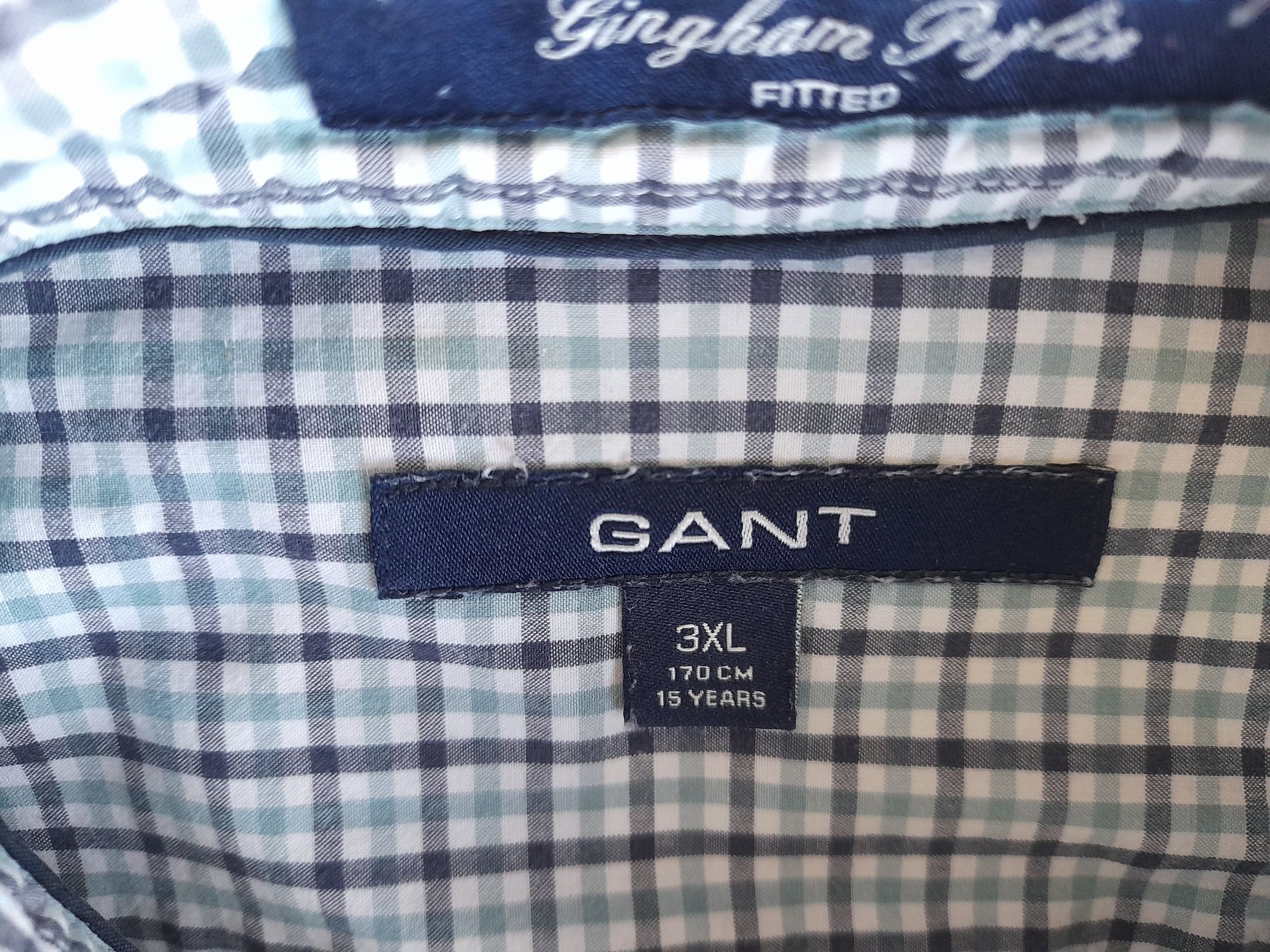 Camiseiro de xadrez GANT