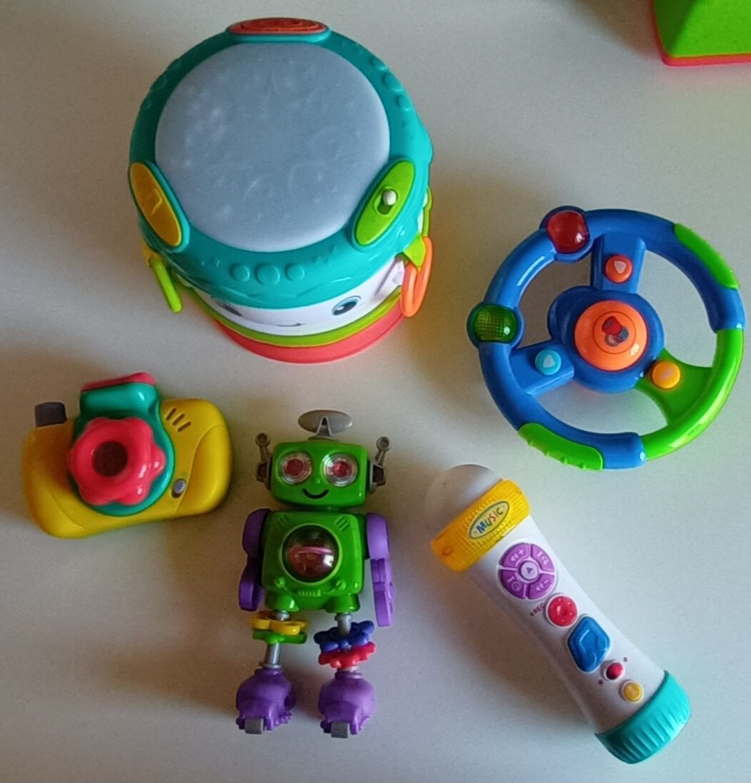 Lote de brinquedos bebé