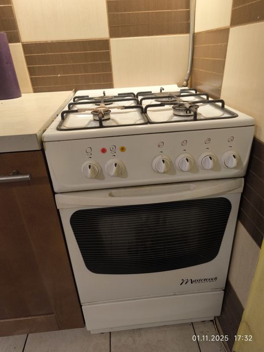 AGD kuchnia gazowa piekarnik elektryczny