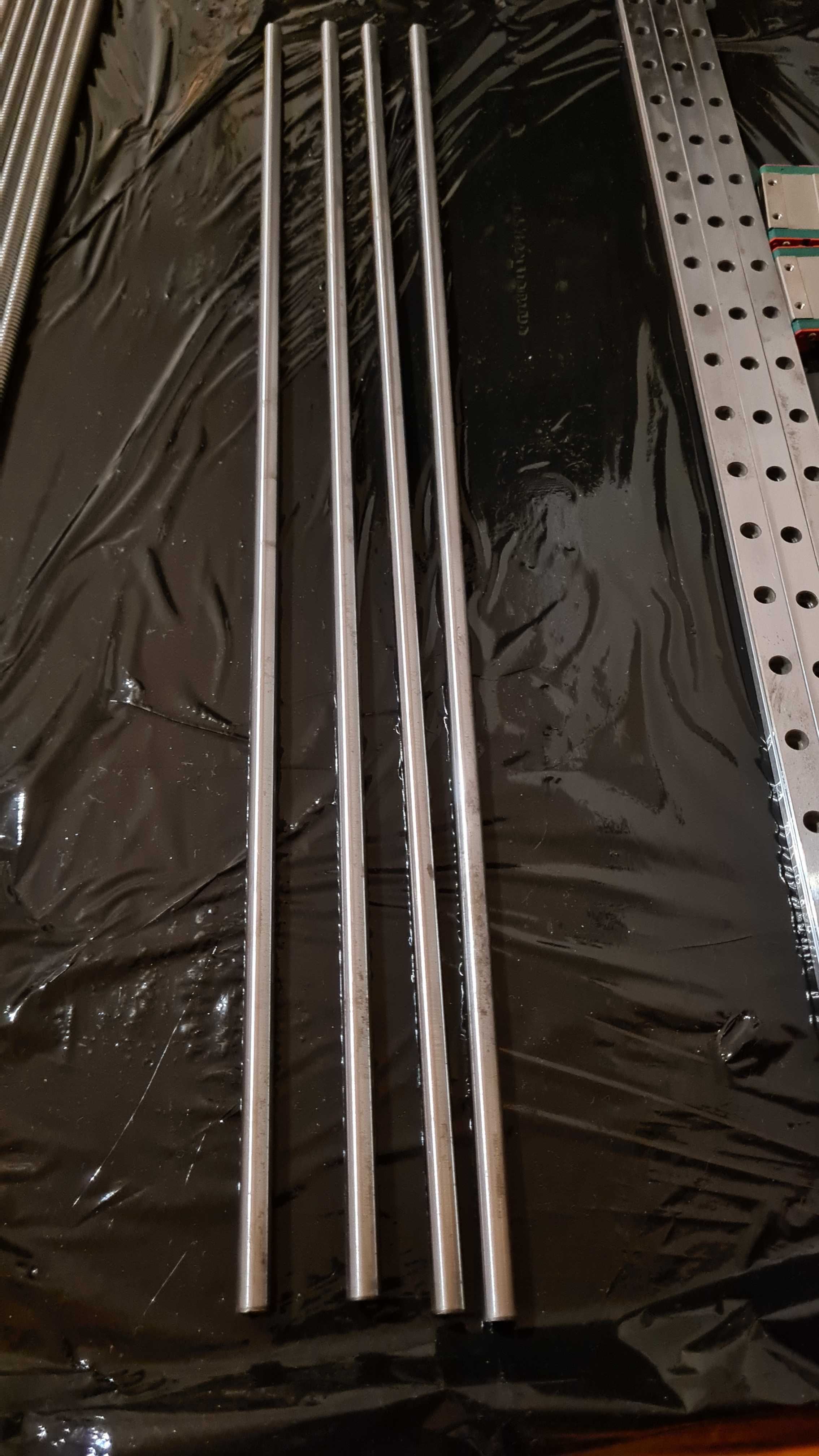 Wałek liniowy prowadnica fi 8mm 500mm z łożyskiem SCS8UU (CNC druk 3d)