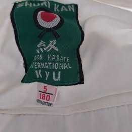 Casaco kimono de karaté tamanho 5, para 1,80m