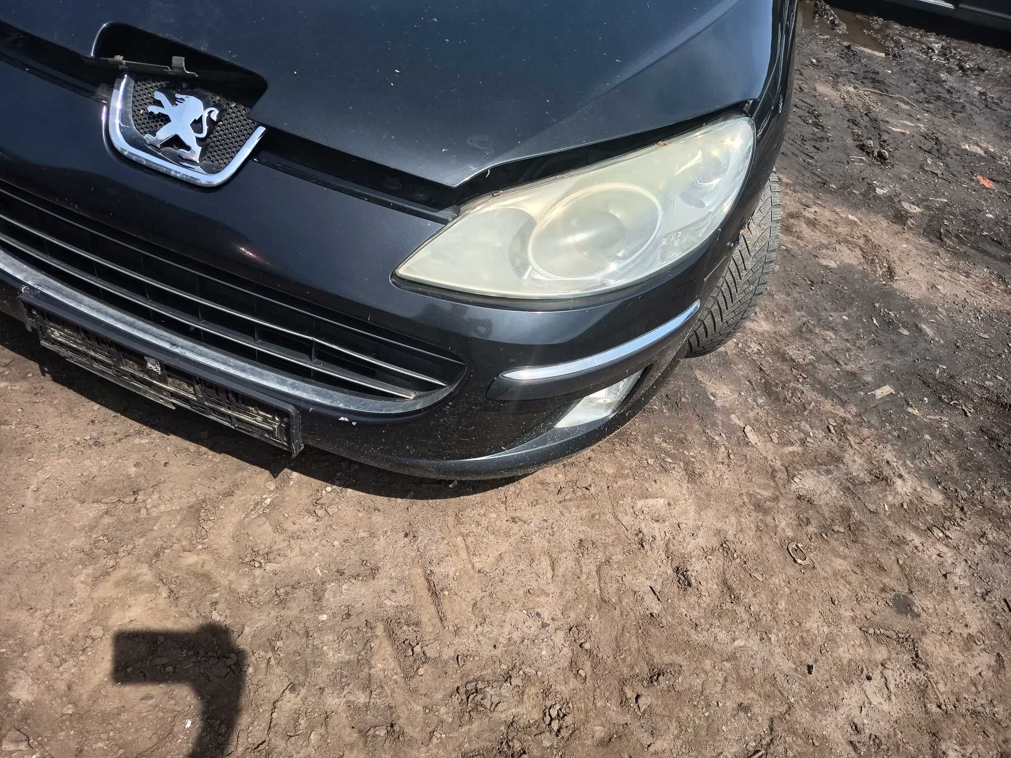 Peugeot 407 EXLD zderzak przedni FV transport/dostawa