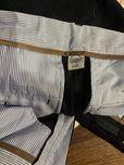 Eleganckie spodnie w kant granatowe rozmiar 158xm