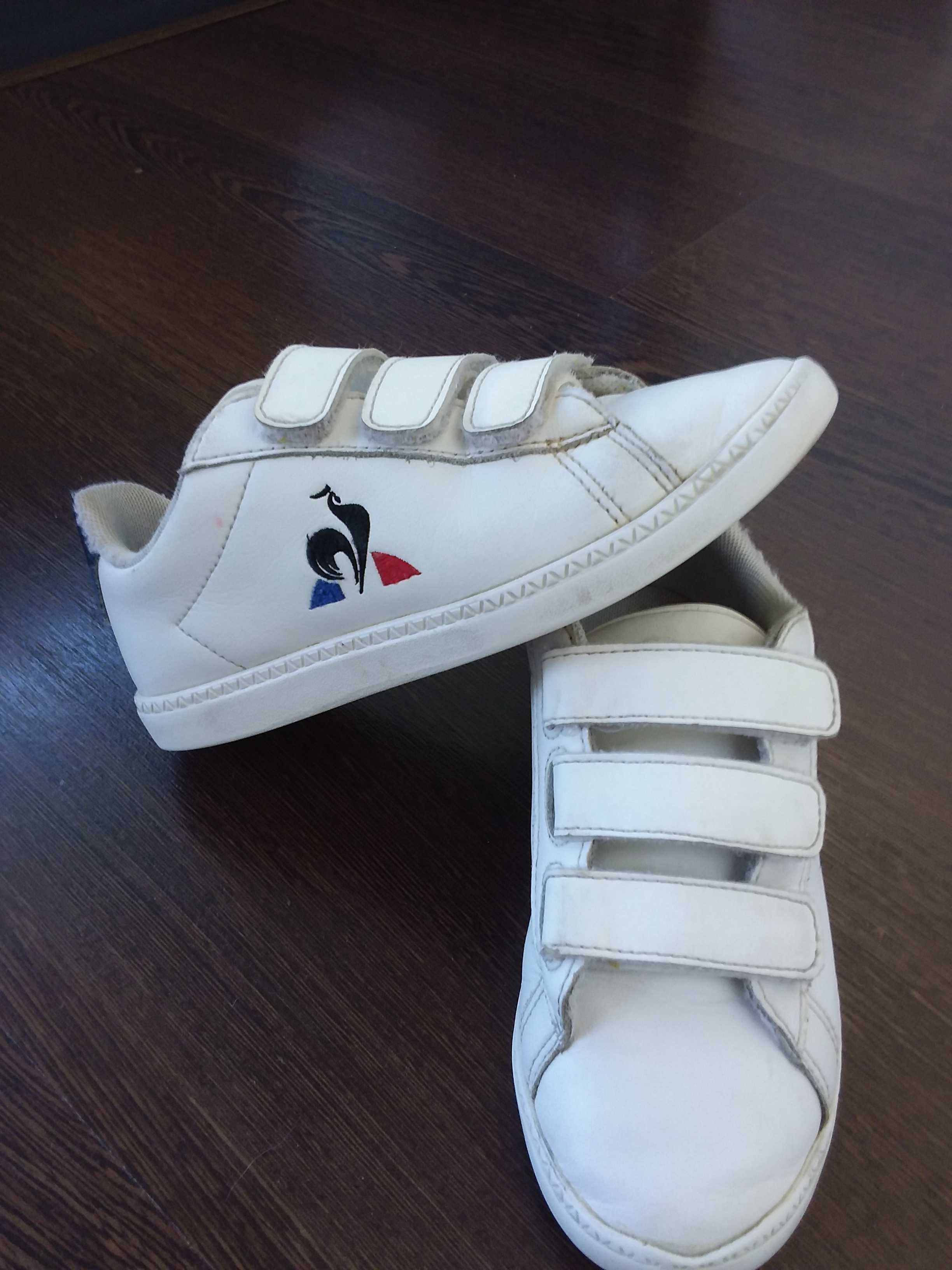 Ténis brancos, unisexo, tamanho 31, marca Le Coq Sportif