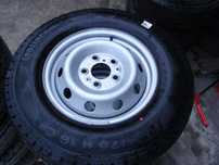 CITROEN JUMPER KOMPLET KOL OPONA 225/75/16 KAMPER CONTINENTAL VANCOCAMPER NOWE