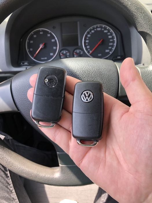Новий викидний ключ Volkswagen, Skoda, Seat, выкидной корпус ключа