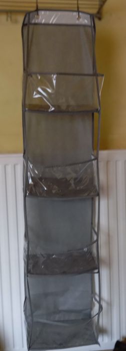 Organizer wiszący, duży tekstylny