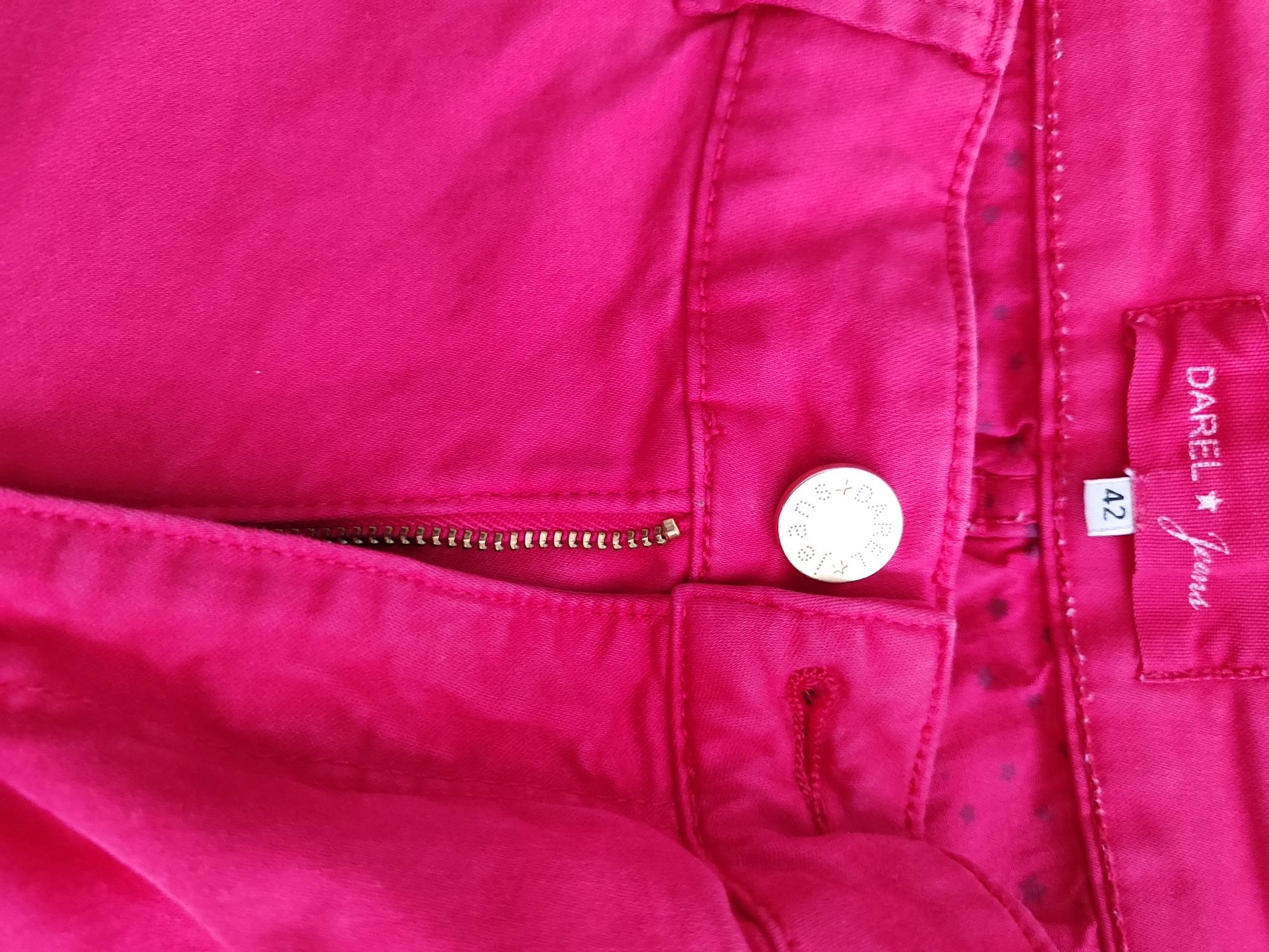 Spodnie Darel Jeans fuksja 42