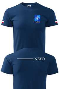 NATO koszulka taktyczna wojskowa 6 rozmiarów męskich