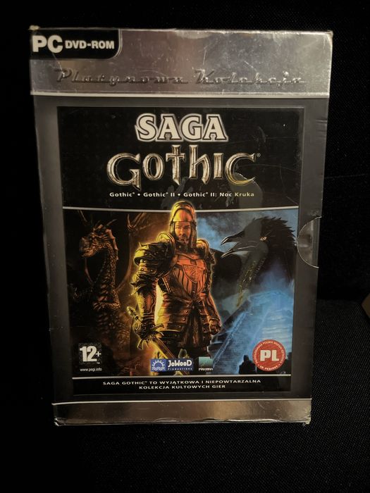Saga Gothic Platynowa Kolekcja Gothic 1 , 2 i Noc Kruka KLASYK