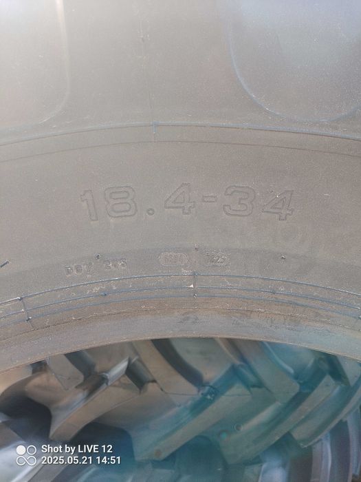 Opona 18.4-34 14PR TT TA60 156A6 Petlas data produkcji 2025r.
