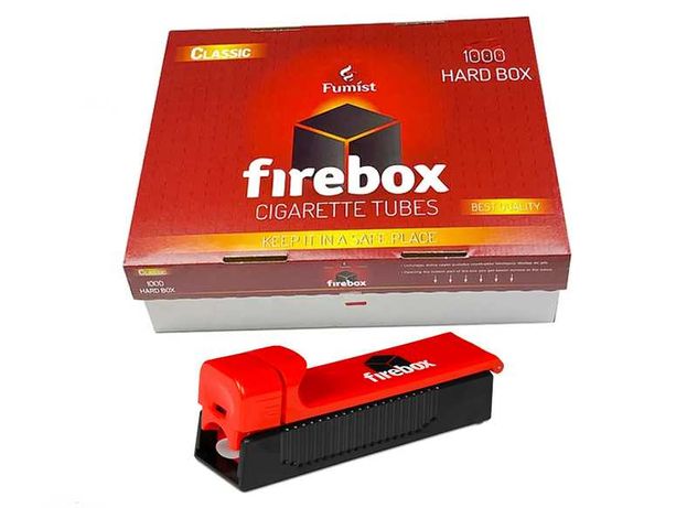 Сигаретный набор: Машинка для сигарет Firebox + Гильзы Firebox 1000шт