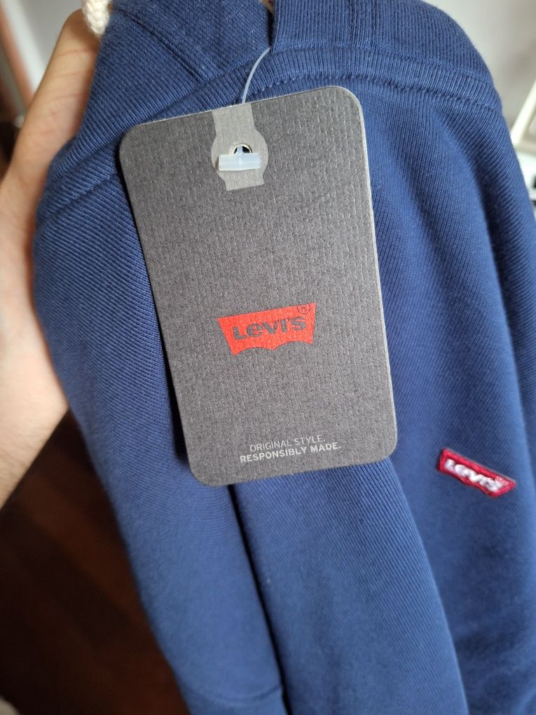 Hoodie Azul Marinho Levi's M