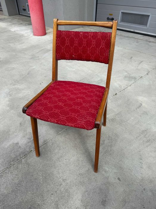 4 Krzesła Vintage Design PRL Retro Loft