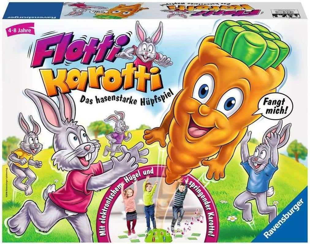 Gra Zręcznościowa Flotti Karotti Skacząca Marchewka Wersja Niemiecka