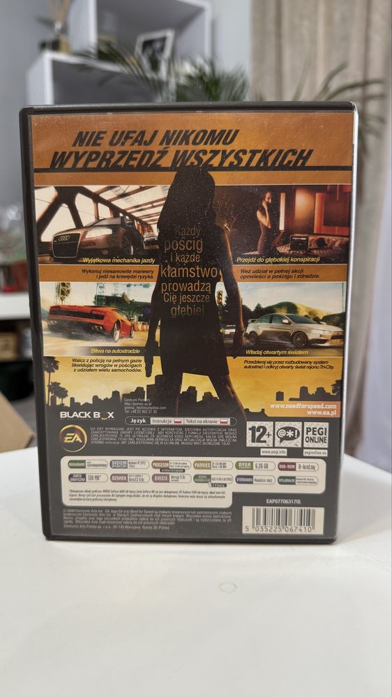 Gra Komputerowa Need for Speed Undercover Wydanie PL Pc