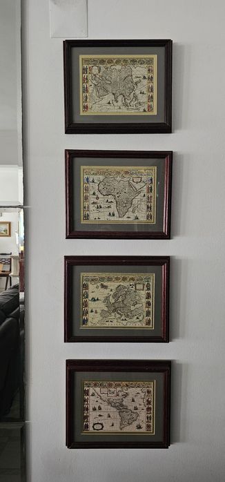 Quadros antigos cerigrafias